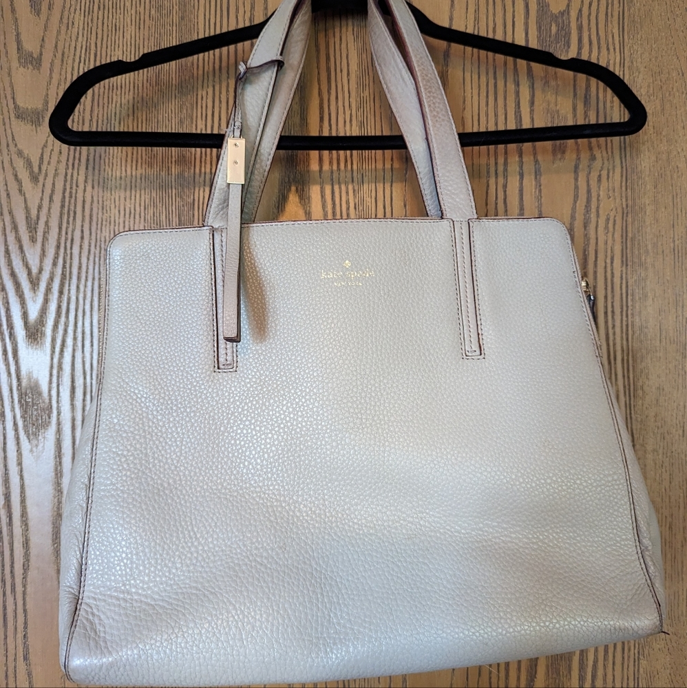 Kate Spade New York Grey Street Brennan Pebbled Leather Shoulder